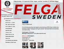 Tablet Screenshot of felga.se